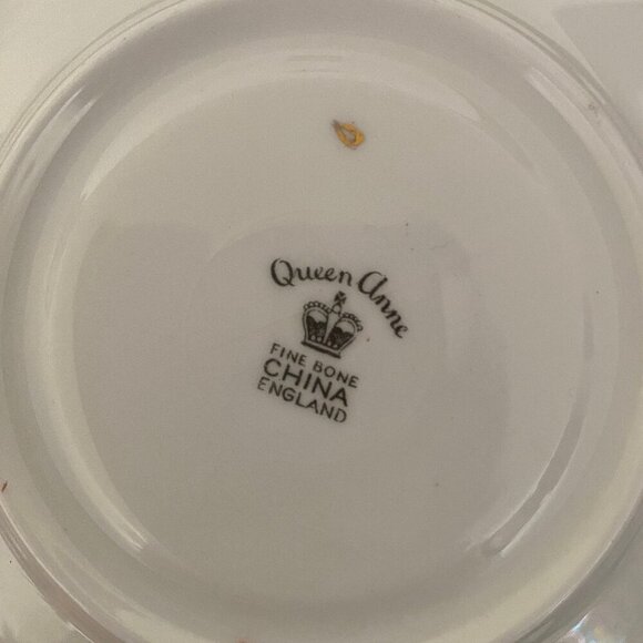 Vintage Queen Anne Bird in Cherry Blossom Tree Fine Bone China Cup Saucer Set - Picture 8 of 15